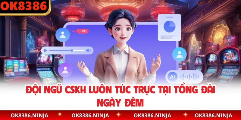 Đội ngũ CSKH luôn túc trực tại tổng đài ngày đêm